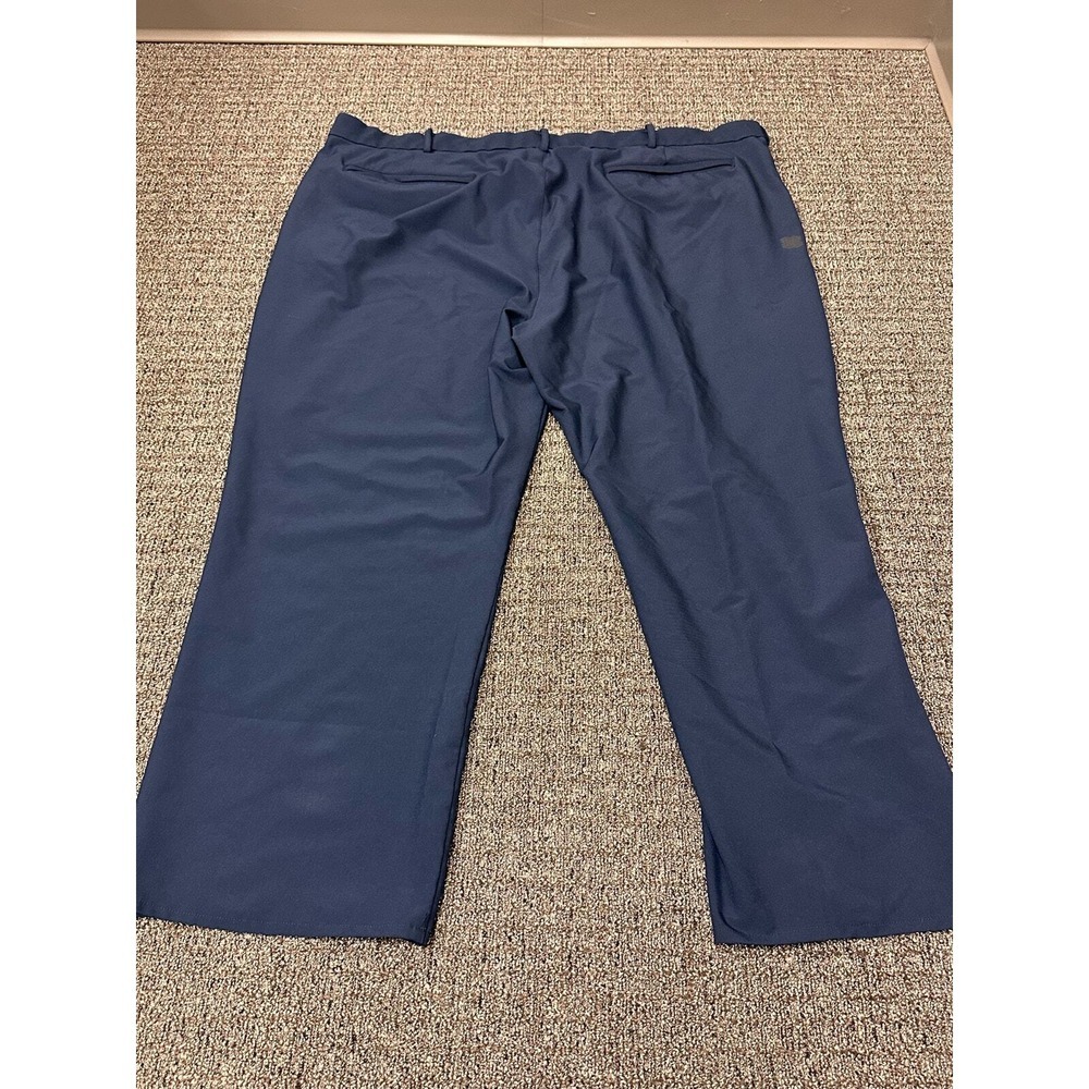 FLX Golf Pants Mens Sz 44x34 (44x28 Measure) Chino Slacks Dark Blue Performance - Picture 3 of 8